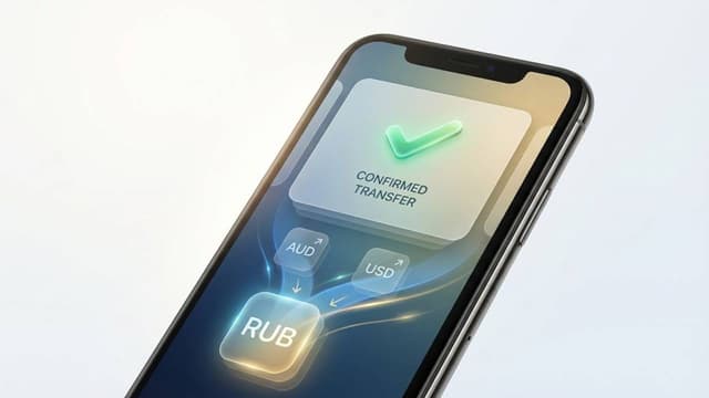 Send AUD or USD to Russia from Australia in 2026